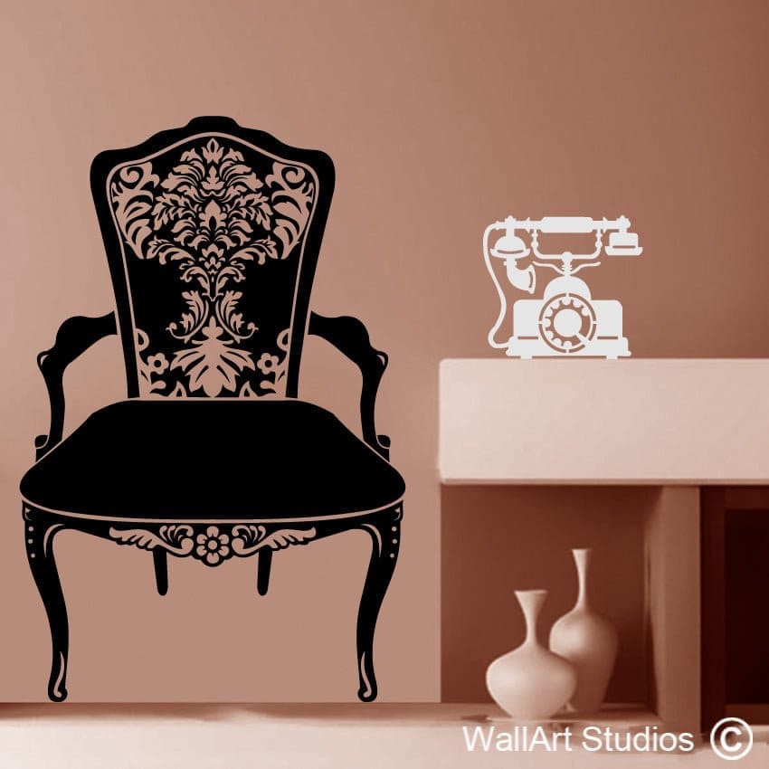 Vintage Chair Telephone