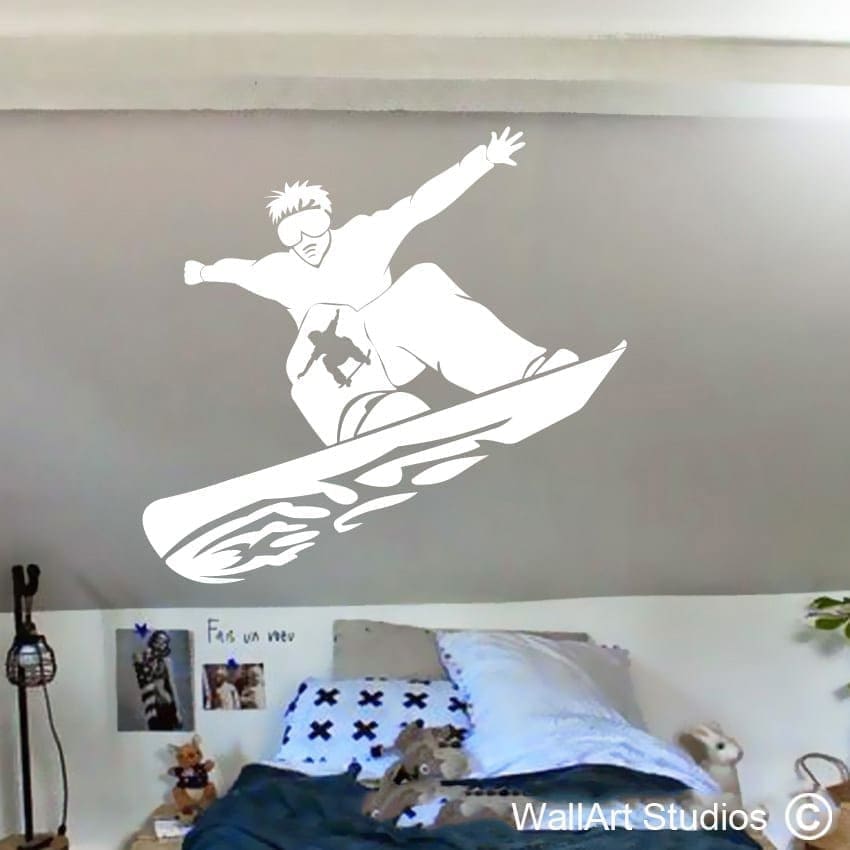 Snowboarder Wall Sticker