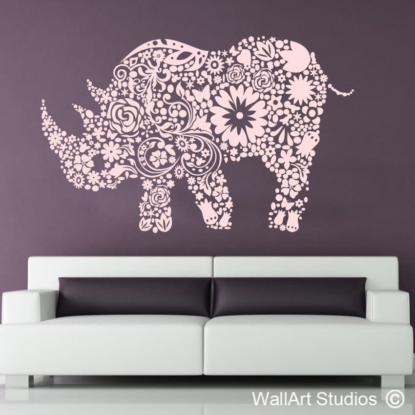 Floral Rhino
