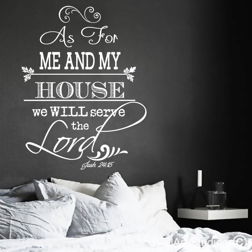 Joshua 24-15 Decorative