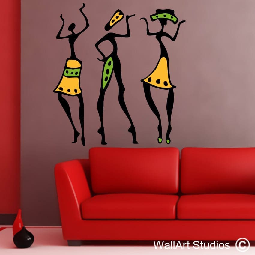 Dancing African Ladies