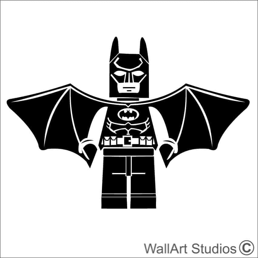 Batman Lego Wall Art